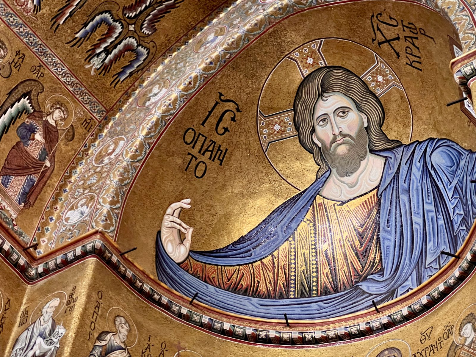 Monreale Mosaic of Jesus
